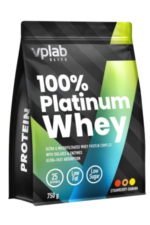 100% Platinum Whey - 750g Strawberry Banan