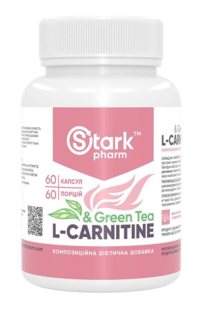 Stark L-Carnitine/Green Tea Extract 600mg - 60caps