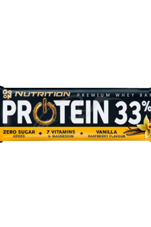 Protein 33% Bar - 50g Vanilla-Raspberry (Поштучно)
