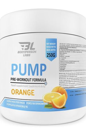 Pre-Workout Formula - 250g Orange