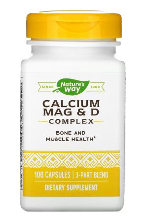 Calcium-Magnesium-Vitamin D - 100 caps