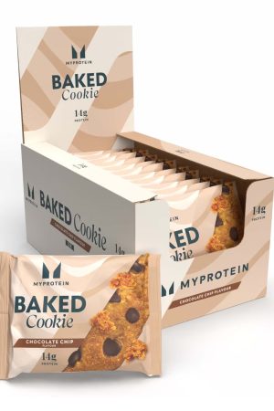 Myvegan Baked Cookie - 12x75g Choc Chip