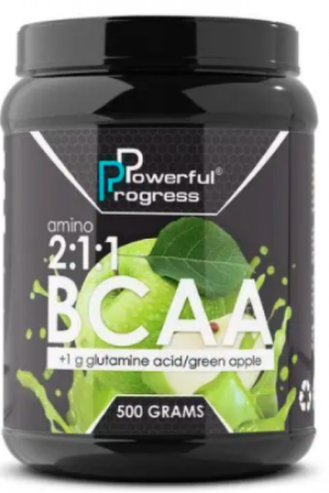 BCAA 2:1:1 + Glutamine - 500g Apple