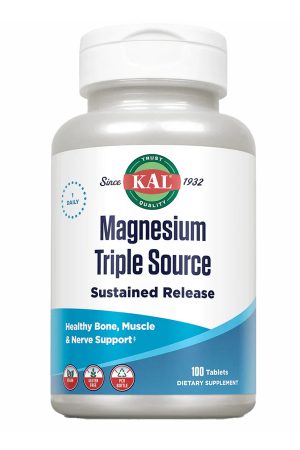 Magnesium Sustained Release Triple Source 500mg - 100 tabs