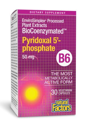 BioCoenzymated Pyridoxal 5'-phosphate 50mg - 30 vcaps