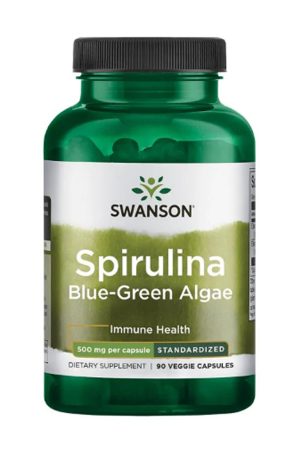 Spirulina Blue-Green Alhae 500mg - 90veg caps