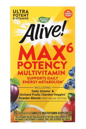 Max6 (No-Iron) - 90 vcaps