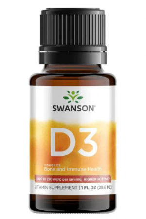 Vitamin D3 Bone and Immune Health 2000 IU (50mcg) -1fl(29.6ml)