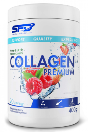 Collagen premium - 400g Raspberry Strawberry