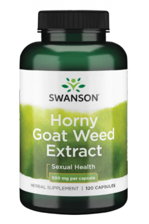 Horny Goat Weed Extract 500 mg - 120 Caps