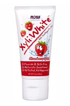 Xyli White kids toothpaste gel - 85 g strawberry splash