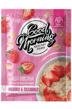 Good Morning Oatmeal - 30х40g Milk Strawberry