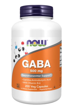 GABA 500mg - 200 veg caps