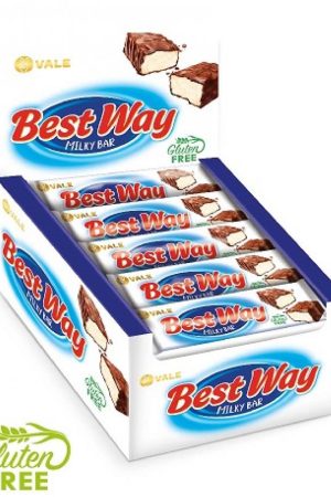 BestWay - 30x30g Milk souffle with chocolate