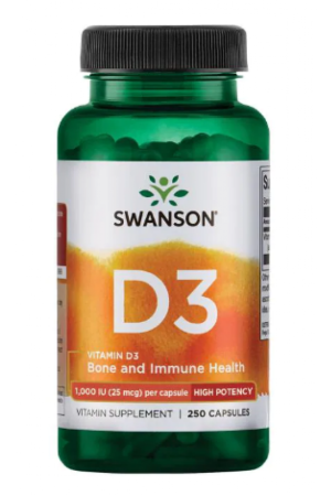 D-3 High Potency Vitamin 1000iu - 250caps
