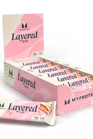 Layered Bar - 12x60g Vanilla Birthday Cake