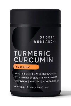Turmeric Curcumin C3 Complex 500mg - 60 softgels