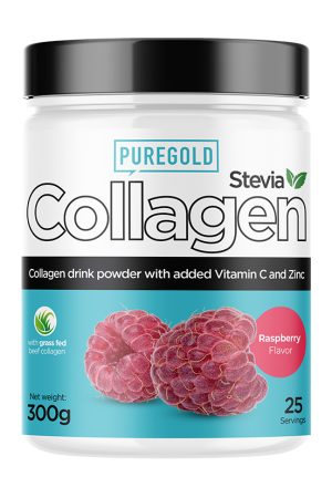 Collagen Stevia - 300g Raspberry