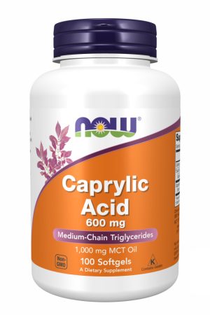 Caprylic Acid 600mg - 100 sgels