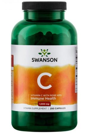 Vitamin C with Rose Hips 1000 mg - 250 caps