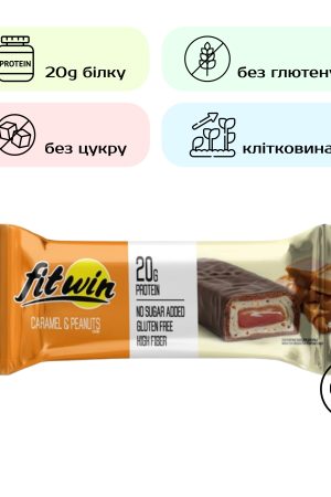 FitWin - 60g Caramel Peanuts (ΠΠΎΡΡΡΡΠ½ΠΎ)
