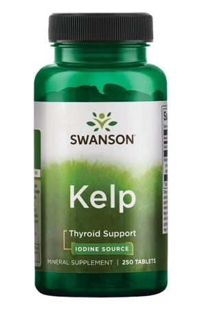 Kelp Iodine Source 225 mcg - 250 Tabs Per Bottle