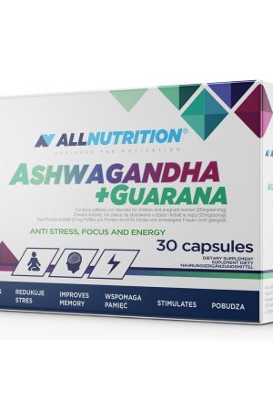 Ashwagandha 300mg + Guarana - 30caps