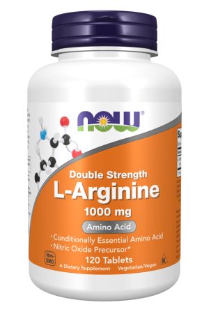 L-Arginine 1000mg - 120 tabs
