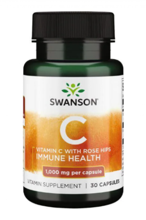 Vitamin C Rose Hips 1000mg - 30caps