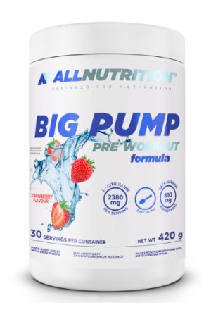 Big Pump Pre Workaut Formula - 420g Strawberry