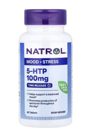 5-HTP 100mg Time Release - 45 tabs