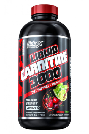 Liquid L-Carnitine 3000 - 480ml Cherry Lime