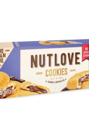 Nutlove Cookies -130g Double Chocolate