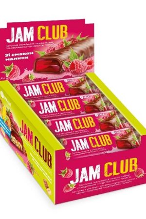 Jam Club - 24x40g Jelly with Raspberry