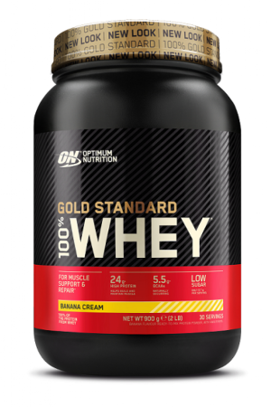 Gold Standard 100% Whey - 908g Strawberry