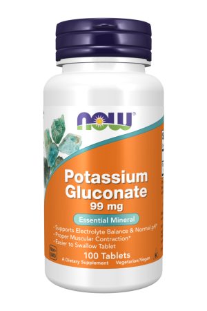 Potassium Gluconate 99mg - 100 tabs