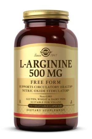 L-Arginine 500mg - 250 vcaps