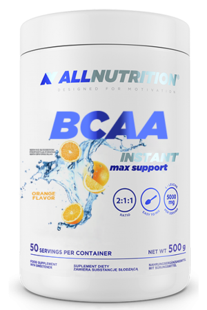 BCAA Max Support Instant - 500g Orange