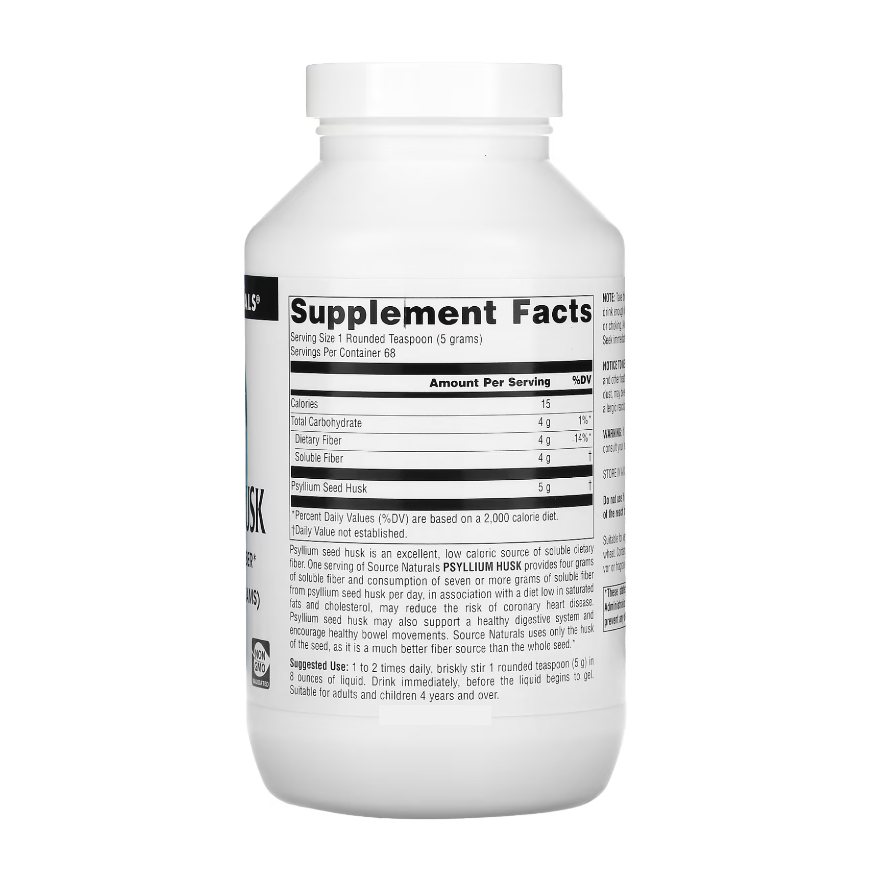 Psyllium Husk - 340g - Зображення 2