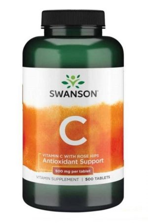 Vitamin C with Rose Hips 500 mg - 500 tab