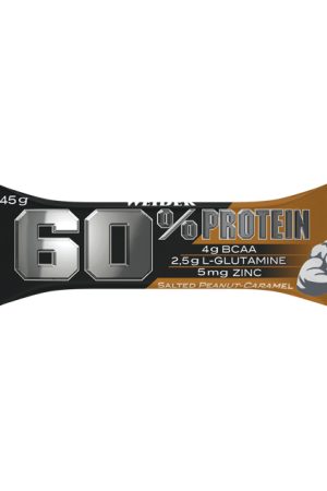 60% Protein Bar - 45g Peanut Salted Caramel