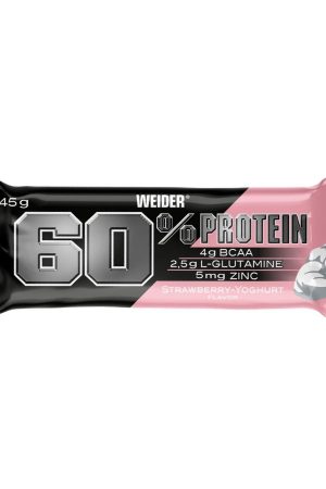 60% Protein Bar - 45g Satrawberry Yoghurt