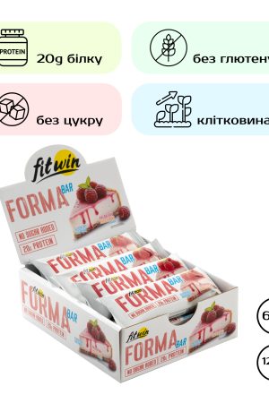 Forma Bar - 12x60g Raspberry Cheesecake