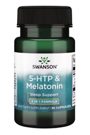 Ultra 5-HTP Melatonin - 30 veg caps