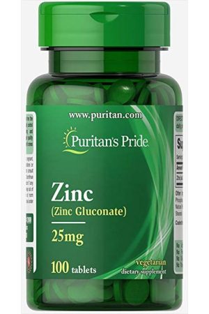 Zinc 25 mg - 100 tabs
