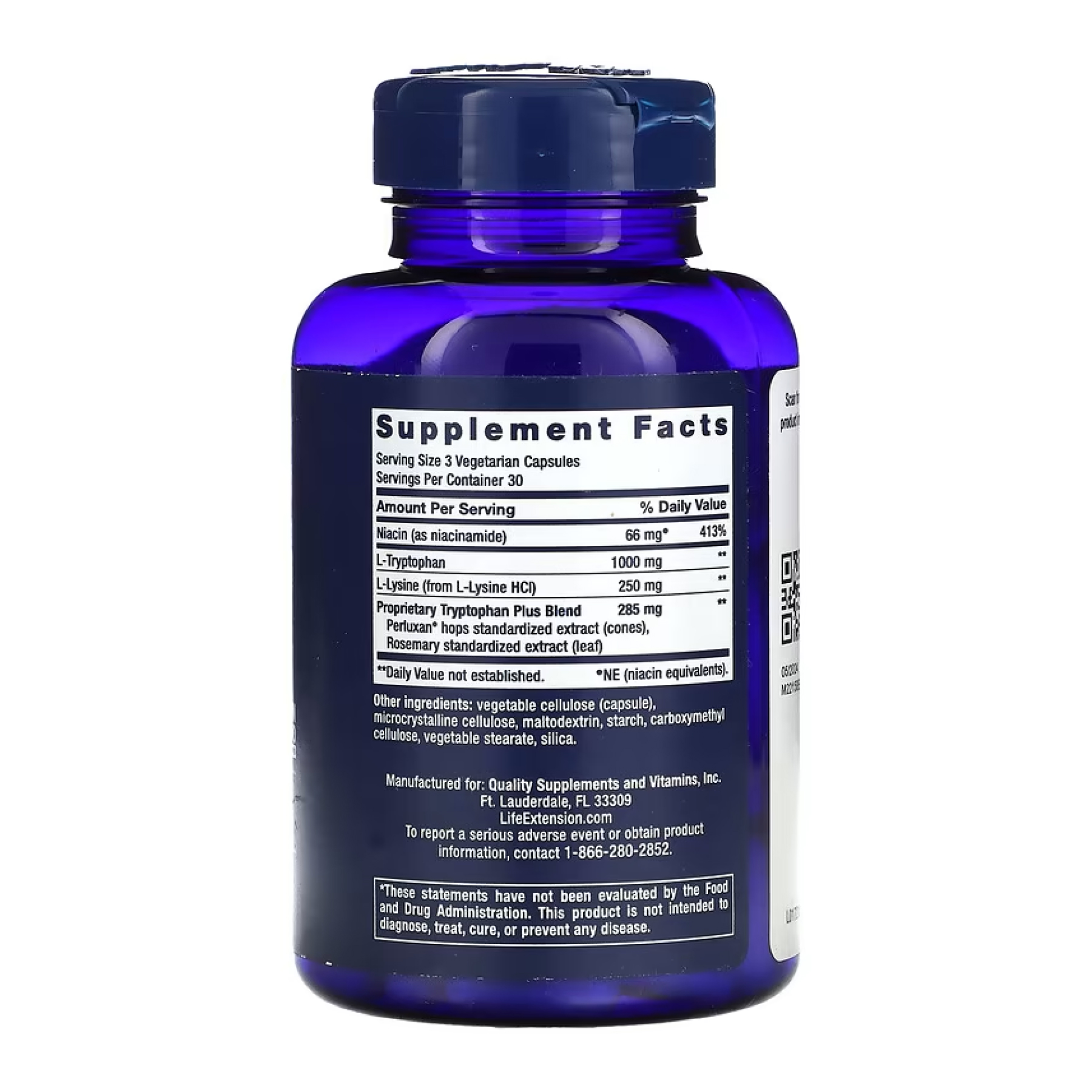 Optimized Tryptophan Plus - 90 vcaps - Зображення 2