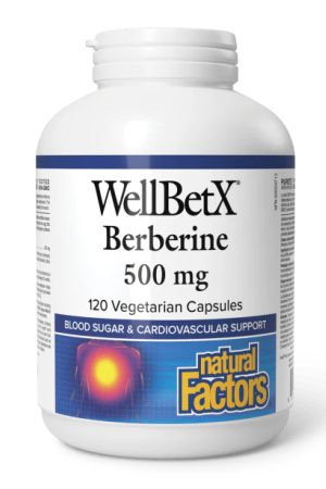 WellBetX Berberine 500mg - 120 vcaps