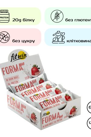 Forma Bar - 12x60g Strawberry yogurt