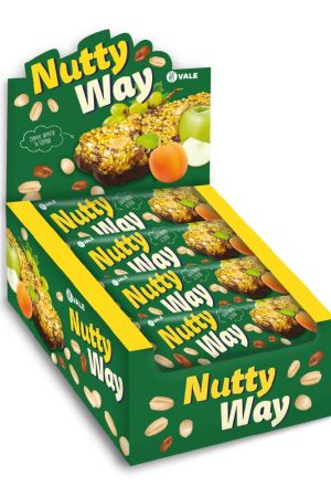 Nutty Way - 20x40g (частково глазурований)