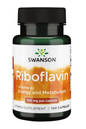 Riboflavin Vitamin B-2 100mg - 100caps